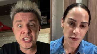 Oscar Filho e Silvia Abravanel
