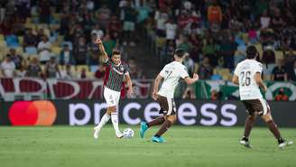 Thiago Silva comandou a defesa do Fluminense no primeiro jogo das quartas de final da Libertadores –