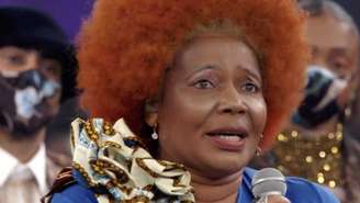 Margareth Menezes é aplaudida após discurso sobre racismo no ‘Domingão’