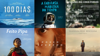 Obras "100 Dias", de Carlos Saldanha; "A Fabulosa Máquina do Tempo", de Eliza Capai; "A Natureza das Coisas Invisíveis", de Rafaela Camelo; "Feito Pipa", de Allan Deberton; "Nosso Segredo", de Grace Passô; e "Vicentina Pede Desculpas", de Gabriel Martins