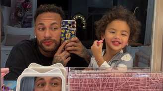 Neymar Jr. surge maquiado pela filha Mavie, dispara sobre paternidade e choca a web: 'Masculinidade'
