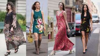 Vestidos florais ganham versões modernas para a primavera; veja 6 modelos que estão em alta e inspire