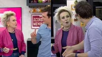 Ana Maria Braga e Jodar no 'Mais Você'