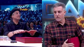 Carlinhos de Jesus e Luciano Huck na Dança dos Famosos (Reprodução/TV Globo)