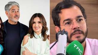 William Bonner, Fátima Bernardes e Túlio Gadêlha