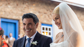 Edu Guedes e Ana Hickmann se casaram