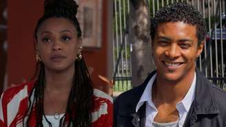 Bela (Sheron Menezzes) e Haroldo (Humberto Morais) de Por Você (Reprodução/TV Globo/Instagram)