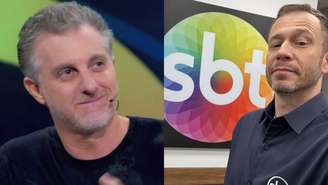 Luciano Huck e Tiago Leifert (Reprodução/TV Globo/Instagram)