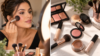 O mesmo produto pode transformar o visual quando muda de lugar no rosto. Veja como aplicar blush, corretivo e bronzer para criar diferentes efeitos.