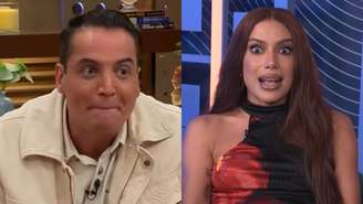 Leo Dias e Anitta (Reprodução/Band/TV Globo)