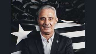 Contratação de Tite pelo Botafogo é anunciada com vínculo até 2028