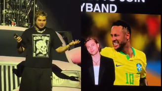 Neymar é vaiado em show de banda internacional em São Paulo e reação surpreende banda