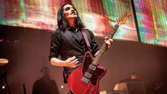 Brian Molko, do Placebo, em 2022