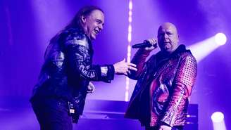 Andi Deris e Michael Kiske, do Helloween, em 2026