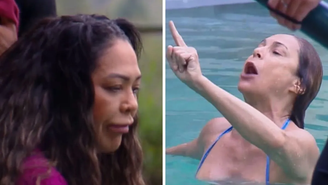 'A Fazenda 18': Expulsão? Giovanna diz que foi agredida por Darlin e chama produção