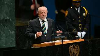 "A democracia brasileira pertence aos brasileiros", disse Lula na tribuna da ONU, em Nova York, em 22 de setembro de 2026.