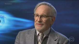 Steven Spielberg em recente entrevista ao 'Fantástico' sobre 'Dia D'. O cineasta colocou à venda uma de suas propriedades em Los Angeles, EUA, por R$ 153 milhões