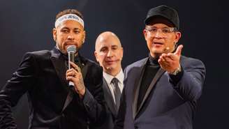 Bruno Avelar e Neymar em registro juntos