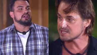 Renê e Daniel em 'A Fazenda 18'