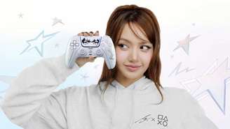 Sony anuncia DualSense feito em parceria com a cantora K-pop Lisa, do Blackpink