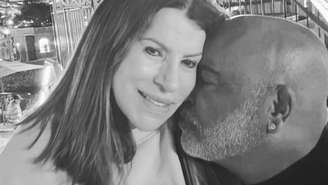 Nas redes sociais, Geralda Helena publicou uma foto ao lado de Rick e relembrou a trajetória construída pelo casa