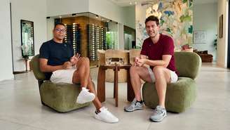 Ex-Seleção Brasileira, Gilberto Silva entrevistou William Zardetto 