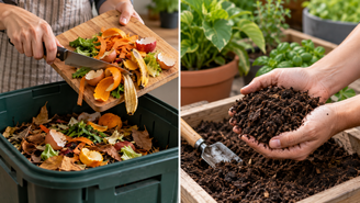 Saiba quais resíduos da cozinha podem entrar na compostagem e como transformar restos orgânicos em um composto útil para hortas, vasos e jardins.