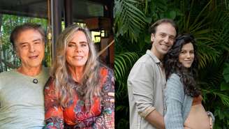 Bruna Lombardi e Carlos Alberto Riccelli vão ser avós pela primeira vez; filho do casal anuncia gravidez