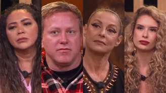 Darlin, Serginho, Giovanna e Stephanie de A Fazenda 18 (Reprodução/Record)