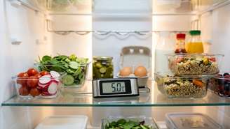 Ajustar o refrigerador em cerca de cinco graus Celsius garante segurança alimentar e economia de energia.