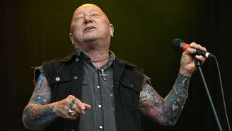 Angry Anderson, vocalista do Rose Tattoo, em 2025