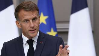 Emmanuel Macron, Presidente da França. Palácio de Eliseu, 18 de setembro de 2026.