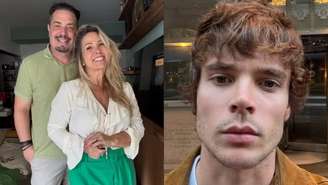Conrado, marido de Andrea Sorvetão, deixou recado para João Lucas após ser chamado de 'toupeira' —