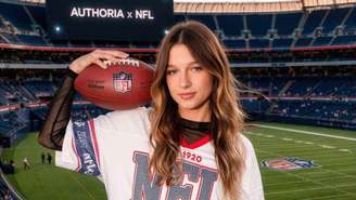 Conheça a nova campanha da Authoria para a NFL estrelada por Sofia Schaadt