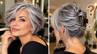 Cabelos grisalhos podem ganhar movimento e elegância com o corte certo. Veja opções modernas para valorizar os fios brancos sem recorrer à tintura.