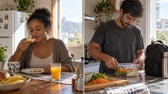 O restante da alimentação também influencia fome, energia e saúde.