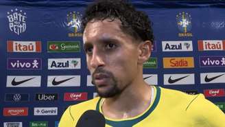 Marquinhos, zagueiro e capitão da Seleção, após o empate em amistoso contra a Austrália 