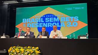 Anúncio de medidas "Brasil sem bets" que aconteceu nesta sexta-feira, 25, em evento em São Paulo
