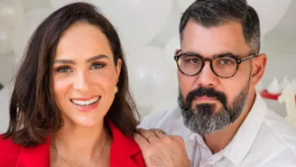 Letícia e Juliano Cazarré