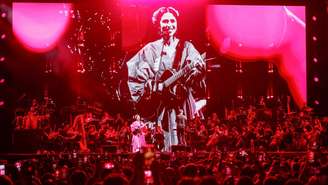 Marisa Monte faz show beneficente na Brava Arena Jockey, no Rio de Janeiro, em novembro (Divulgação/Leo Aversa)
