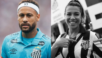 Neymar lamenta morte de Naty Potira e faz homenagem à torcedora do Santos