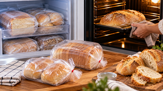 Veja como congelar pão corretamente, reduzir o ressecamento e escolher o melhor método de reaquecimento conforme o tipo de pão.