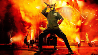 Slipknot durante tour na Europa, em 2025