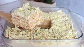 Pavê de limão cremoso e geladinho