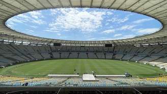 Estádio Jornalista Mário Filho, o Maracanã. 
