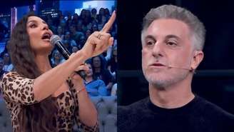 Ivete Sangalo e Luciano Huck na Dança dos Famosos, do Domingão (Reprodução/TV Globo)
