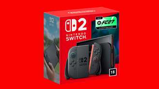 Nintendo traz ao Brasil bundle do Switch 2 com EA Sports FC 27