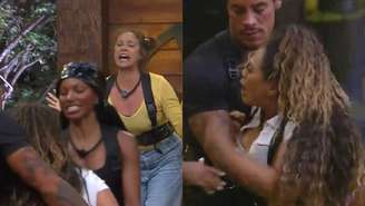 Briga Darlin e Giovanna em 'A Fazenda 18'