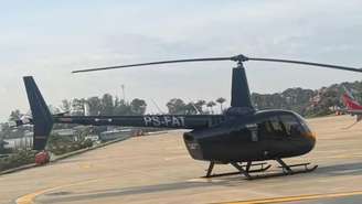 Helicóptero de mais de R$ 10 mi é apreendido em operação de recuperação patrimonial