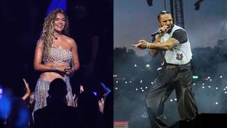 Karol G e Drake (Fotos: Ethan Miller/Getty Images e Simone Joyner/Getty Images para ABA)